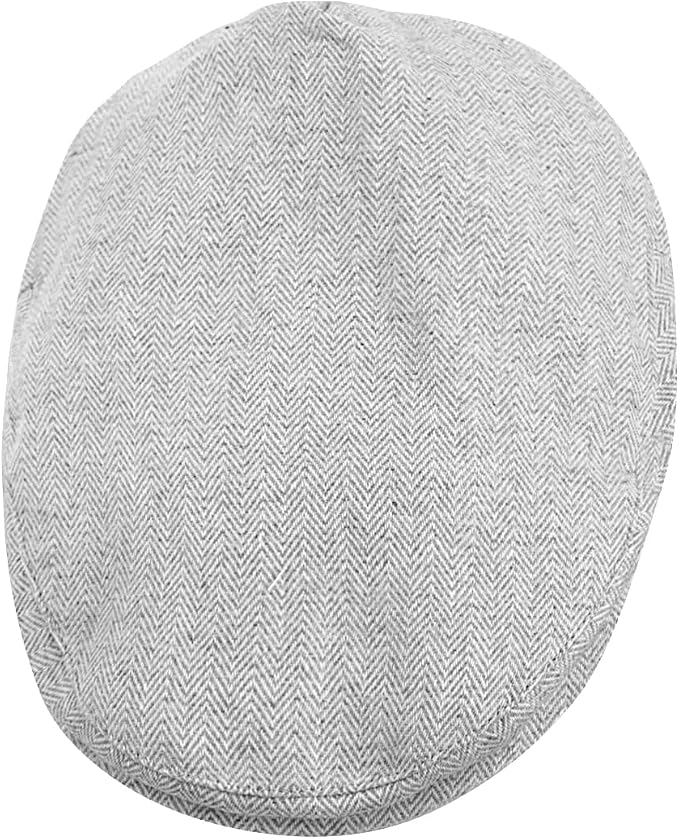 A&J DESIGN Baby Boys Newsboy Cap Toddler Kids Tweed Vintage Flat Hat - Image 3
