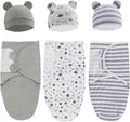 3-Pack Unisex Baby Swaddles for Newborns by Exemaba