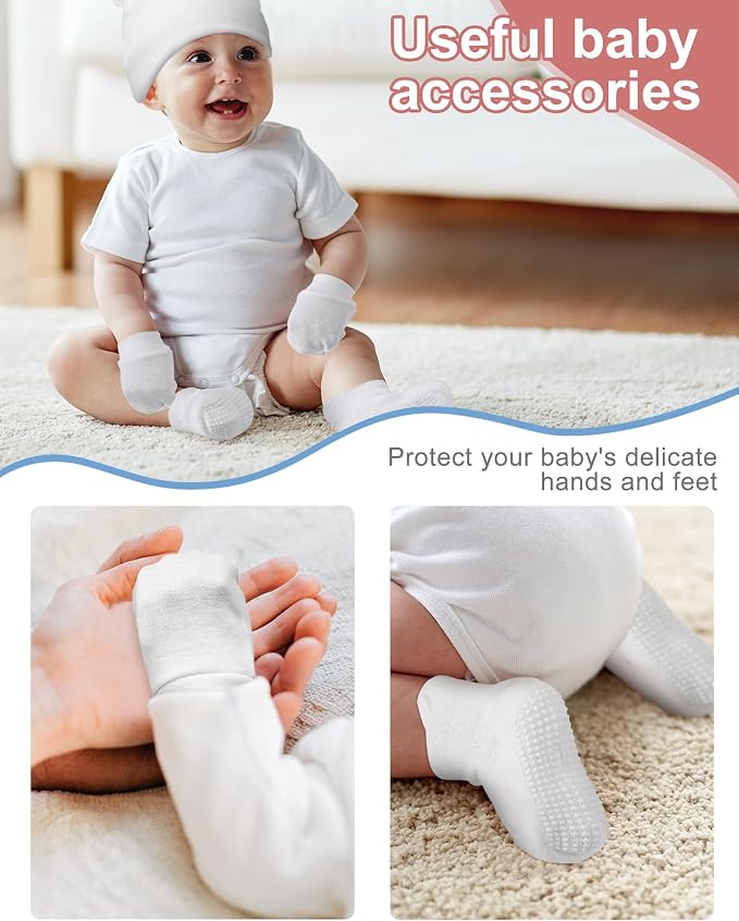 Geyoga Newborn Baby Hat Set - Image 5