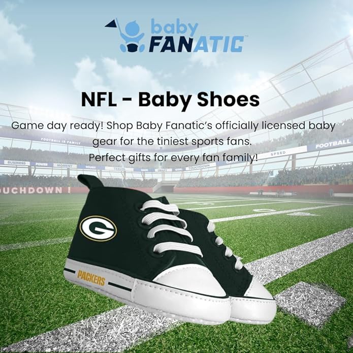 MasterPieces - NFL Baby Pre-Walkers Shoes, Officially Licensed, High Top - Image 2
