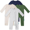 PurComfy Bamboo Viscose Baby Romper, Long Sleeve Pajmas by PurComfy