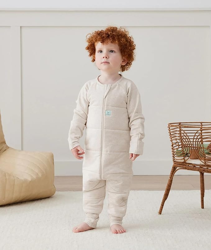 ergoPouch 2.5 TOG Sleeping Bag – Breathable, Cozy Sleepwear for Boys and Girls (2-3 Years, Oatmeal Marle)