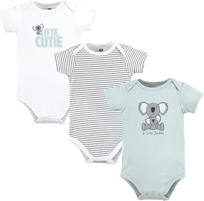 Hudson Baby Unisex Baby Cotton Bodysuits by HudsonBaby