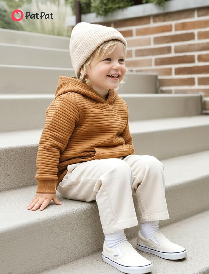 PATPAT Toddler Boy Long Sleeve Hoodie - Image 3