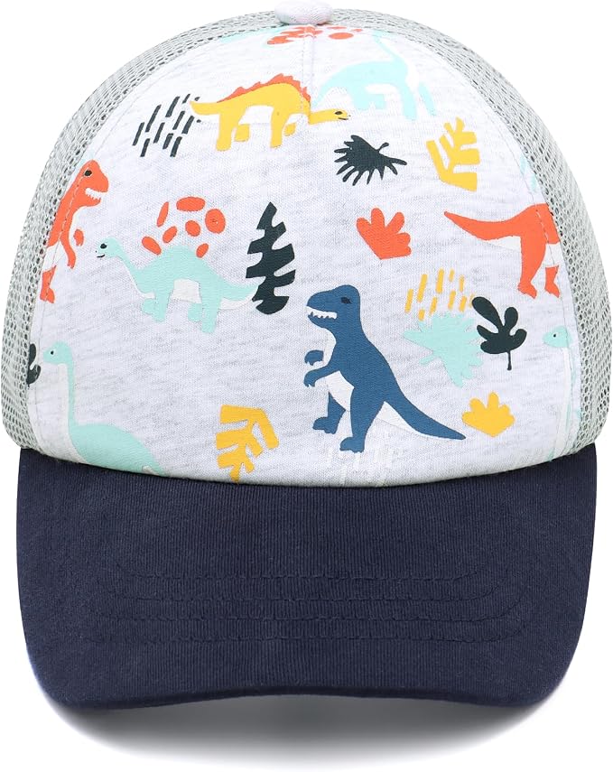 Mesh Toddler Baseball Cap, Adjustable Breathable Sun Hat - Image 2
