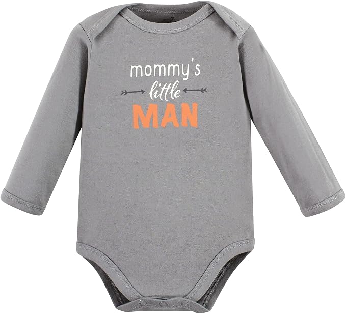 Touched by Nature Unisex Baby Organic Cotton Long-Sleeve Bodysuits - Image 3
