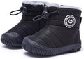 BMCiTYBM Toddler Baby Snow Boots Winter Shoes Boys Girls Cold Weather Baby Faux Fur Shoes