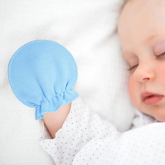 18 Pairs Newborn Baby Cotton Mittens No Scratch Gloves Newborn Mittens Infant - Image 4