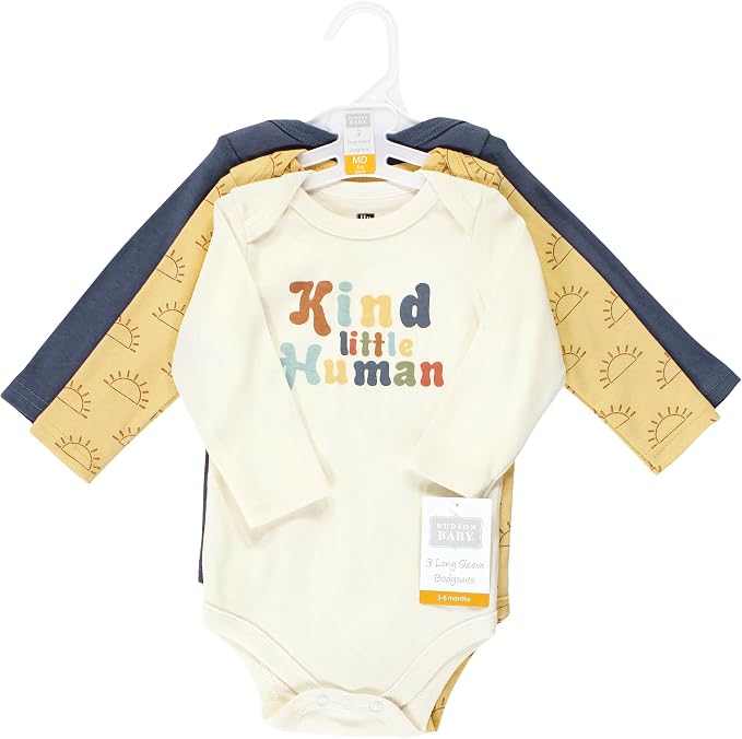 Hudson Baby Unisex Baby Cotton Bodysuits - Image 2