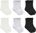 bistyle Baby Grip Ankle Socks 6 Pairs | Newborn Infant Toddlers Sock Organic by bistyle