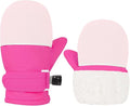 Toddler Gloves Kids Mittens Winter Warm Lined Fleece Gloves Waterproof Snow by Slivery+Color