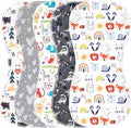 5Pcs Burp Cloths Baby Boy & Girl Soft Absorbent Baby Burp Cloths by Unknown