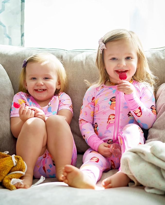 babee Reshinee Viscose Derived from Bamboo Baby Footie Pajamas Convertible - Image 3
