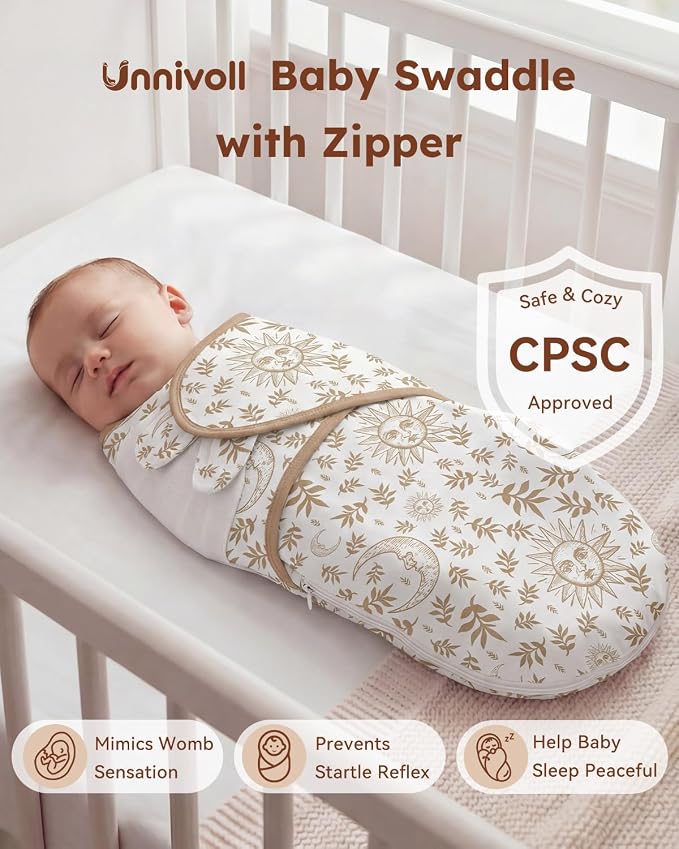 Unnivoll Baby Swaddles for Newborns - Image 2