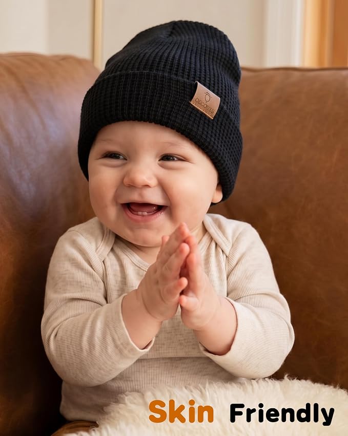 QEUOYSS Baby Beanie Toddler Infant Winter Hat - Image 3