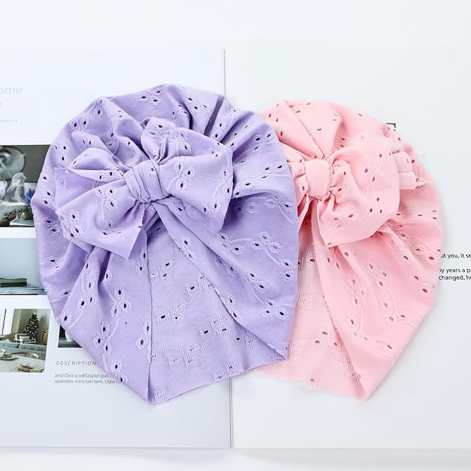 Cinaci 6 Pack Soft Turban Hats - Image 7