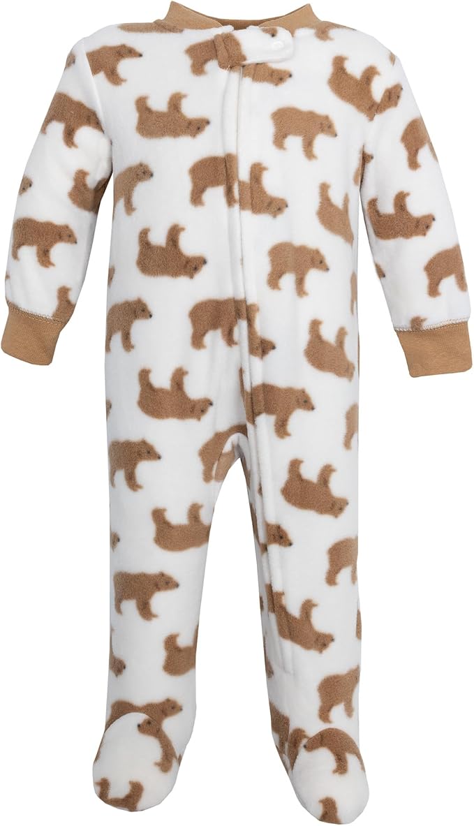 Hudson Baby Unisex Baby Fleece Sleep and Play - Image 3