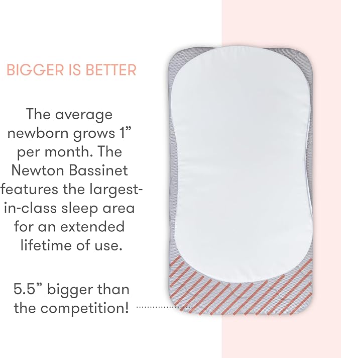Newton Baby Bassinet & Bedside Sleeper, Breathable - Image 7