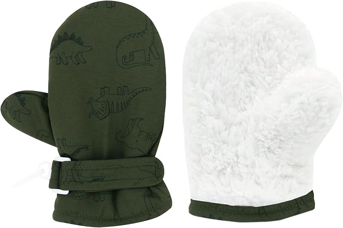 Toddler Gloves Kids Mittens Winter Warm Lined Fleece Gloves Waterproof Snow - Image 2
