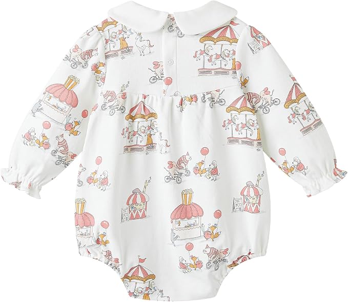 pureborn Baby Girls Boys Bodysuit One-Piece Romper 0-24 Months - Image 2