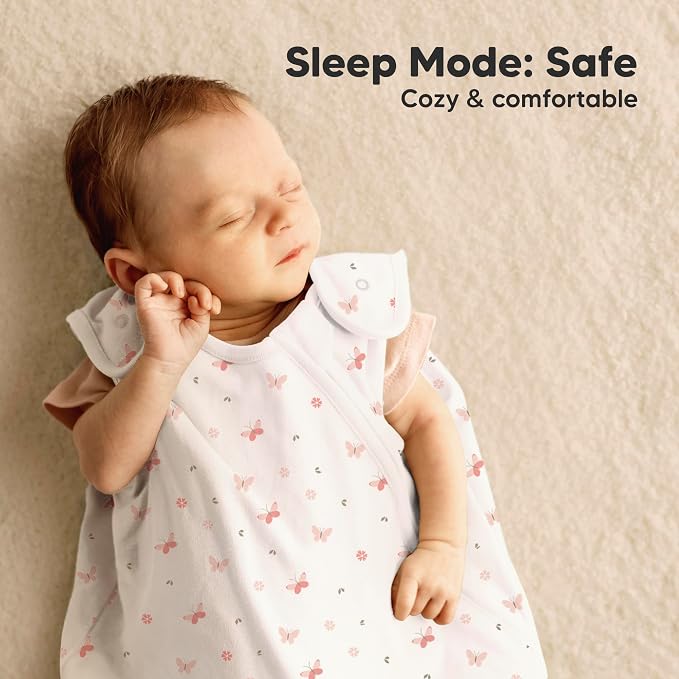 2-Pack Organic Baby Sleep Sacks, 100% Cotton 0.5TOG - Image 7