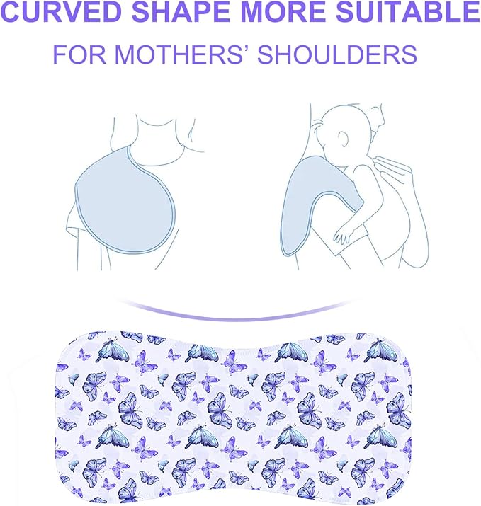 10-Pack Burp Cloths for Baby Boys and Girls - Image 4