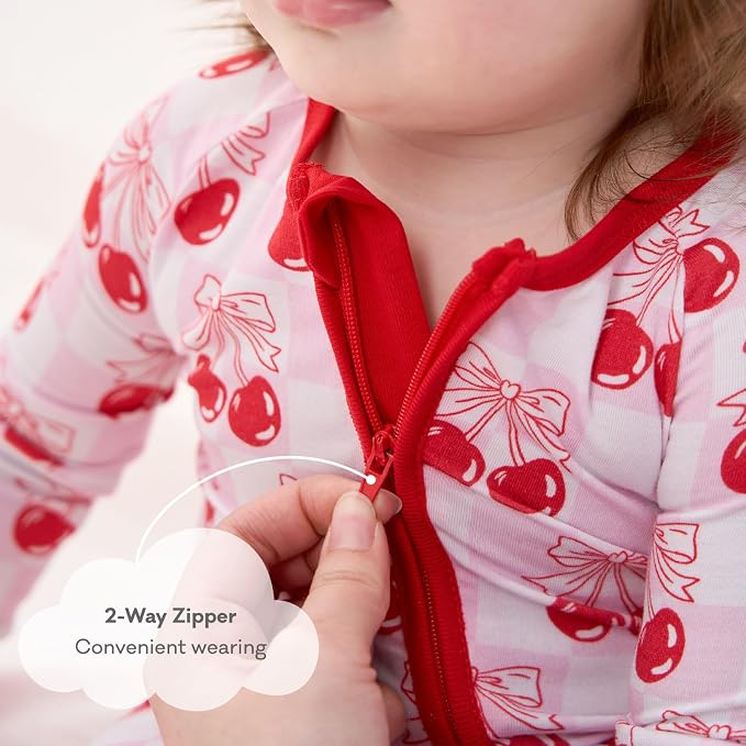 pureborn Baby Sleeper Viscose from Bamboo Zipper Footies Pjs 0-24 Months | - Image 5