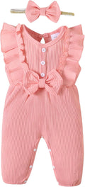 Mioglrie Newborn Baby Girl Clothes 1 Piece Infant Fall Winter Romper Outfit | by Mioglrie