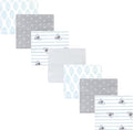 Hudson Baby Cotton Flannel Receiving Blankets 7-Pack Bundle, Koala Stripe by HudsonBaby