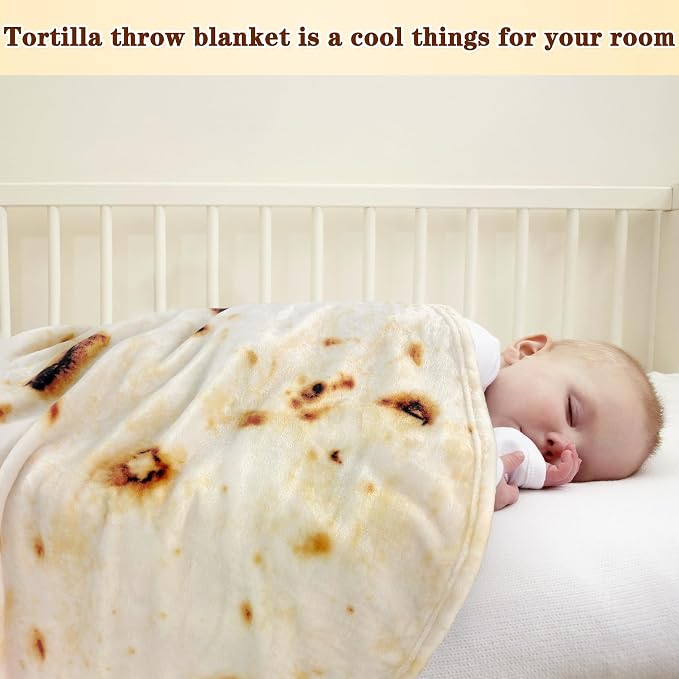 mermaker Burritos Tortilla Swaddle Blanket Baby - Image 7