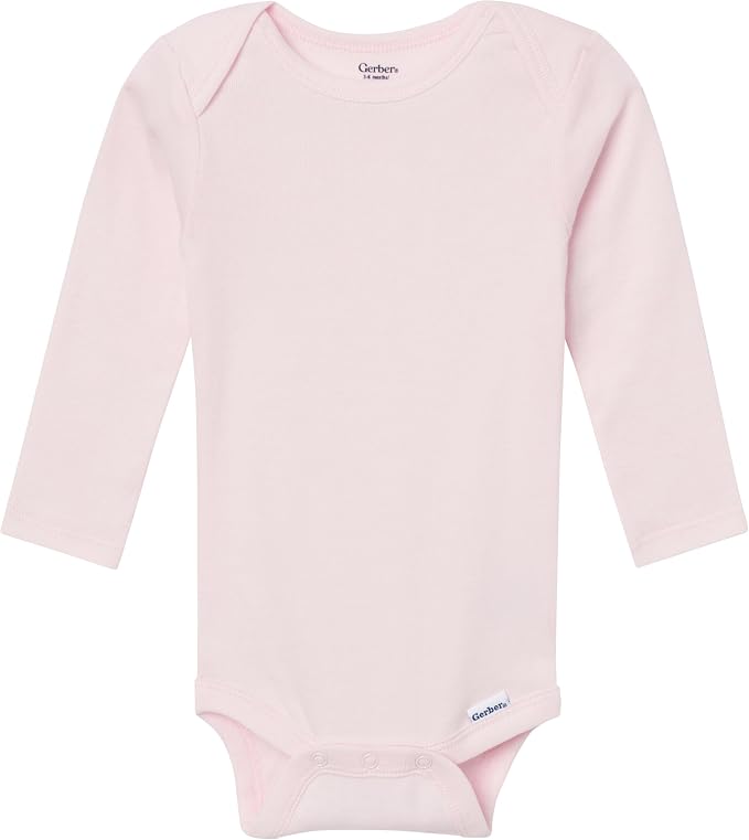 Gerber Baby 6 Pack Long-sleeve Onesies Bodysuit - Image 2