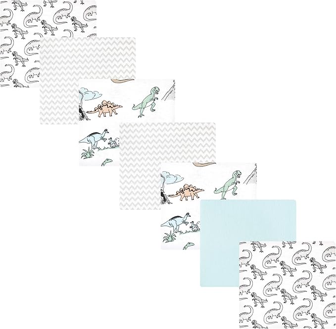 Luvable Friends Little Treasure Flannel Receiving Blankets 7pk by Luvable+Friends