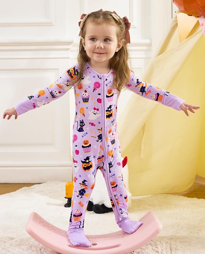 babee Reshinee Viscose Derived from Bamboo Baby Footie Pajamas Convertible - Image 7