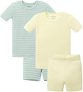 AVAUMA Stripe Pattern Baby Boys Girls Pajama Set Kids Toddler Snug fit Ribbed by AVAUMA