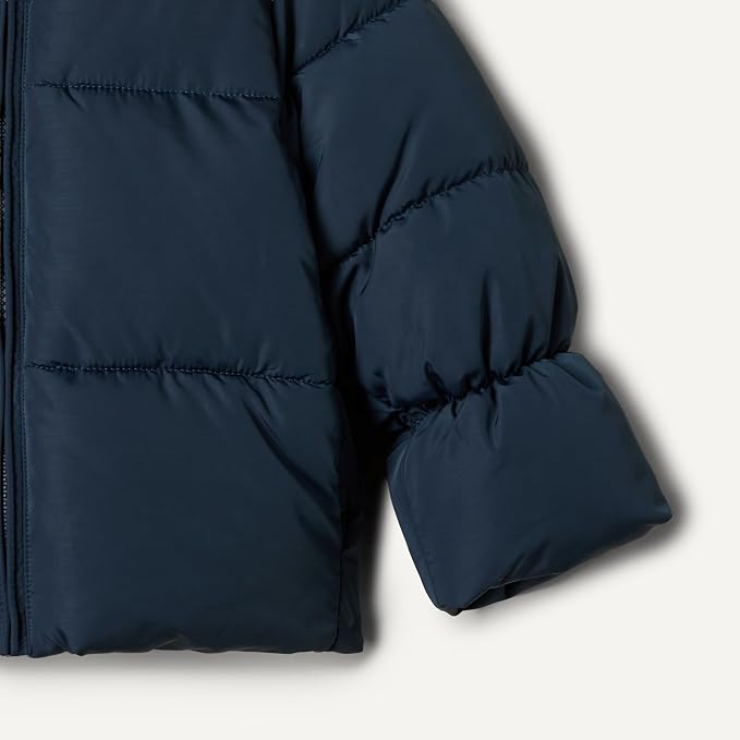 Amazon Essentials x Sofia Grainge Toddler and Baby Girls' Taffeta Puffer Jacket - Image 4