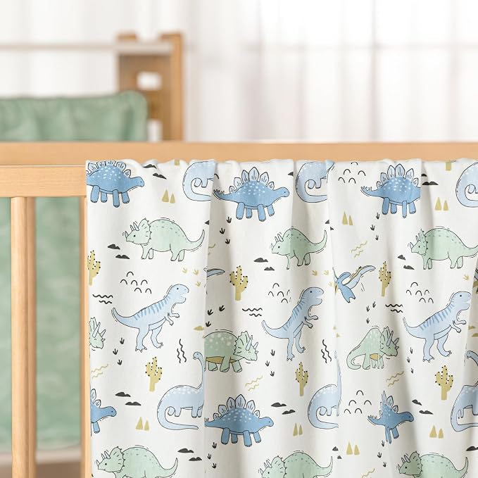 david's kids 2 Pack Baby Cotton Swaddle Blankets, 100% Cotton and Ultra Soft - Image 6