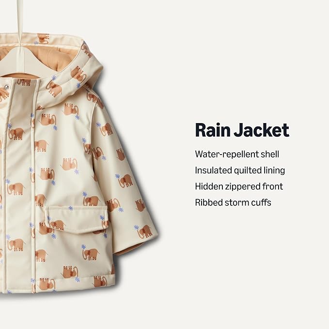 Amazon Essentials x Sofia Grainge Toddler and Baby Boys' Water-Repellent Rain - Image 2