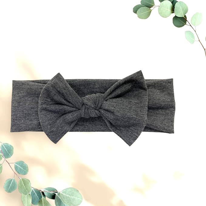 Baby Girl Headbands-Infant, Toddler Cotton Handmade Hairbands - Image 5