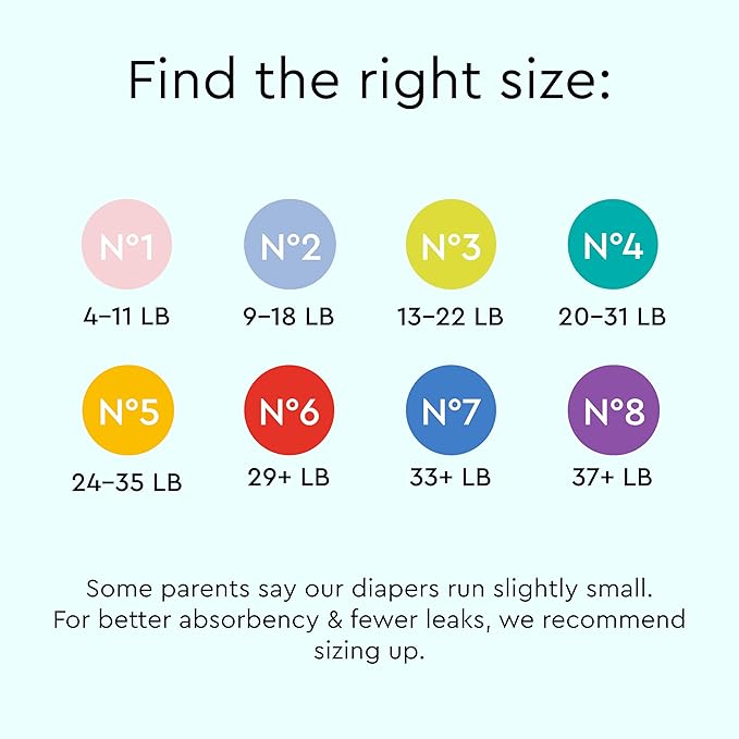 LILLYDOO Baby Diapers - Size 2 (9-18 lbs), Half-Monthly Supply (102 Count), Leak Protection, Skin-Friendly, Ultrasoft, Perfume- & Chlorine-Free, Hypoallergenic, Dermatologist Tested, Oeko-TEX®