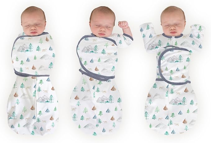 SwaddleDesigns 6-Way Omni Swaddle Sack, Arms Up Swaddle by SwaddleDesigns
