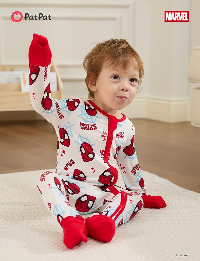 Disney Baby Viscose Made from Bamboo 2-Way Zipper Footie Outfit NB to Inf - Image 3