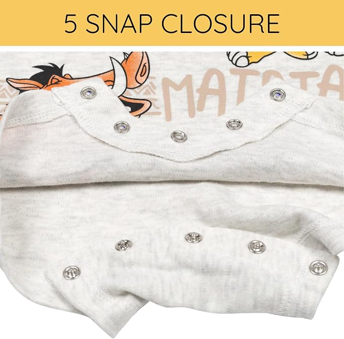 Disney Baby Boys' 2-Piece Romper and Bucket Hat Set Newborn to Infant - Image 3