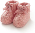 Baby Booties Newborn 100% Cotton Cozy Knit First Shoes | Soft Cute Shower Gift by DovFanny