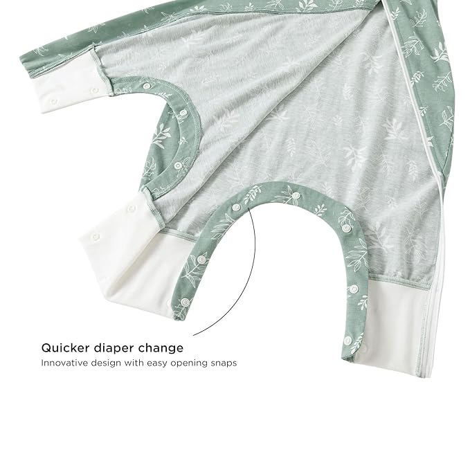 Duomiaomiao 0.5 TOG Toddler Sleep Sack 24-36 Months 100% Cotton Lightweight Baby Sleep Sack with Feet, Breathable Comfy Toddler Wearable Blanket