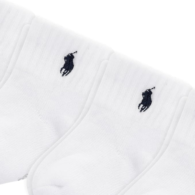 Polo Ralph Lauren Baby’s Classic Sport Ankle Socks, 6 Pair Pack, Soft Stretchy - Image 2