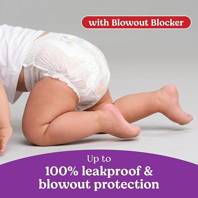 Huggies Size 3 Baby Diapers, Little Movers HuggFit 360° Baby Diapers with 360° Waistband, Size 3 (16-28 lbs), 168 Count (3 Packs of 56), Packaging May Vary