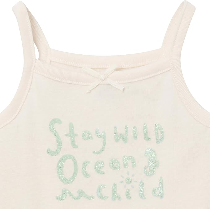 Gerber Baby Girls Multi-Pack Sleeveless Onesies Bodysuit - Image 7