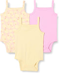 Amazon Essentials Baby Girls' Cotton Sleeveless Bodysuits, Baby Clothes by AmazonEssentials