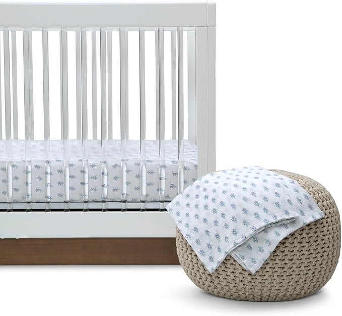 Delta Children 100% Cotton Muslin Baby Receiving Blankets - Image 13