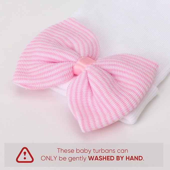 AQOKKA Newborn Baby Girl Hats - Image 2